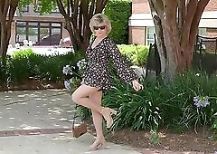 Julie around town
