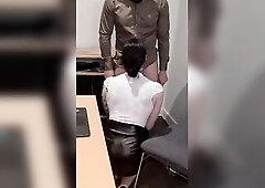 Sluty Secretary Punished by Boss