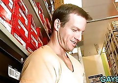 Wild interracial gay sex