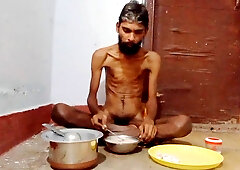 Bony mind-blowing sizzling stud Rajeshplayboy993 food tonguing.