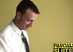 Charming blondie rides a hard heavy shaft on couch like a pro