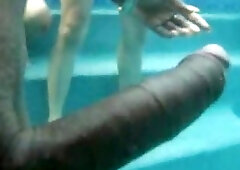 Tranny Party Underwater Cumshots