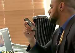 Bear gets cock sucked