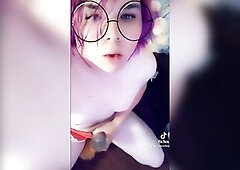 Rosie Playing with her self