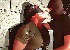 BoundMuscleJocks: Derek Pains Torment Begins With Master Dire Callahans Interrogation