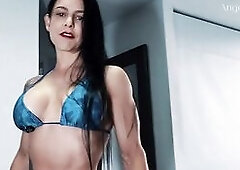 Also Powerful for U Gym Crush Flexes & Humiliates the Lads SEE THE FULL MOVIE SCENE ON C4S