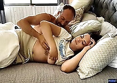 Continued creampies for huge boobed Lindsay Lee