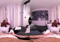 Hot bath for two and cumshot on her ass