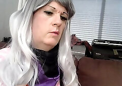 Mikaela Lilyskin dirty talk in Swedish, swallows piss and cum