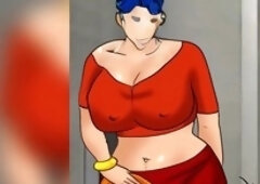 Naughty Indian aunty gets cozy with the neighbor