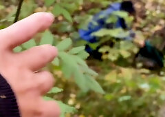 A Guy Followed A Cute Guy In The Woods And Caught Him Jerking Off