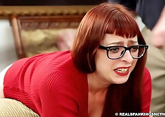 Isa Bella In Gets A Whoopin With The Belt