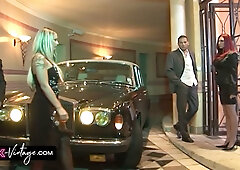 Gina B explores strapon passion with her lover in a vintage St Tropez villa