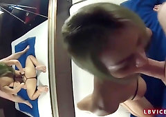 Shemale Patty Deep-Throating Manstick