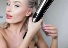 Blonde Latina Babe's Solo Webcam Show