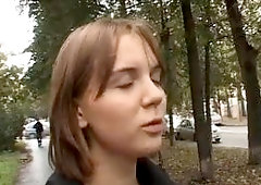 Hot amateur teen is doing all naughty things like a pro