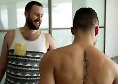 DrillMyHole.com: Inked american young twink Phoenix Fellington lusts nailing