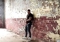 Big dick jock anal sex with cumshot