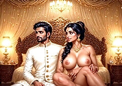 Mommy gets her big ass fucked while munching away