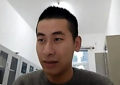 Tricked straight Chinese Military to cum a huge load 124