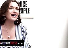 Corrupt Security Officer Takes Pussy 