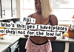 Hawt Black Making Plates Get Bang in the Booty and Cunt by Random Stud Online