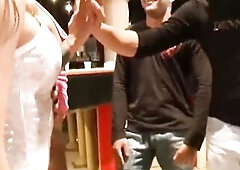 Fuckfest in a Nightclub with Italian Harlots Willing for Everything