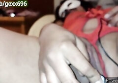 Cogiendo putita de 22 bien zorra con jugietes