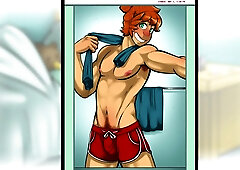 Alien twunk fantasizes about his warm finest acquaintance (Comic) Zeggy's Side