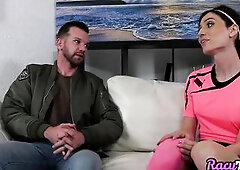 Bigtit trans athlete dickrides boyfriend in erotic pair during this kinky and carnal hardcore bang session