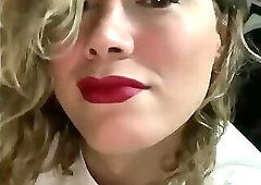 Hot TS Sucking A Stranger