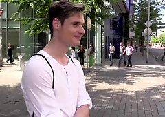 Czech Hunter: Nice Czech twink amateur wishes for cumshot