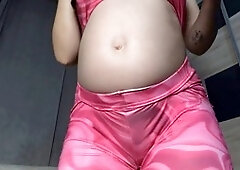 Pussy play, legging, girl masturbating