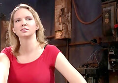 Rain Degrey Has Orgasms Tied Up