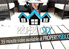 PropertySex - Rich Dude Fucks Hot Home Insurance Agent