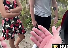 Reluctant Lucianna Lucci moans from my cock while cucking her BF