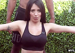 Interracial Workout Sex With Linda Gonzalez