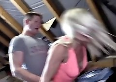 german amateur teen and the janitor