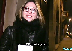 French Tourist Banged In Public Stairwell 1 - Public Agent
