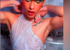 Femboy, Transparent Pleasure In Water And Being