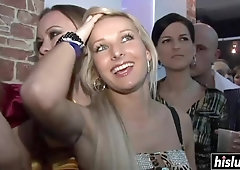 Gorgeous babes get pounded at the party - debbie white