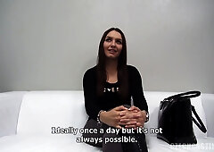 Frisky, Czech Cutie, Klara Is Determined To Make Her Partner Cum, During A Porn Casting