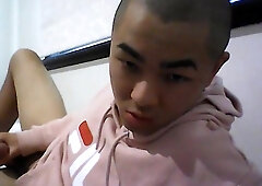 Stroking off to Pornography in Sofa while indeed Insane