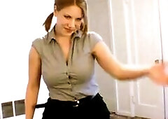 Sexy BBW Blonde on Webcam