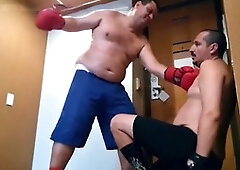 Fat bears, gay wrestling domination, bear man