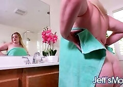 JEFFS MODELS - Fat Blonde Luna Storm Goes Solo