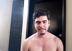 Bare exercise sumptuous man