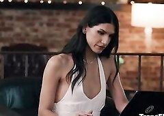 TS Brides Steamy Dance with mother I'd like to fuck