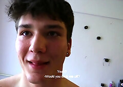 CZECH HUNTER 484 - Inexperienced Homosexual for Pay