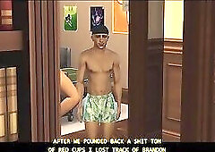 SIMS 4 - Sucking My Horny Straight Best Friend's Cock